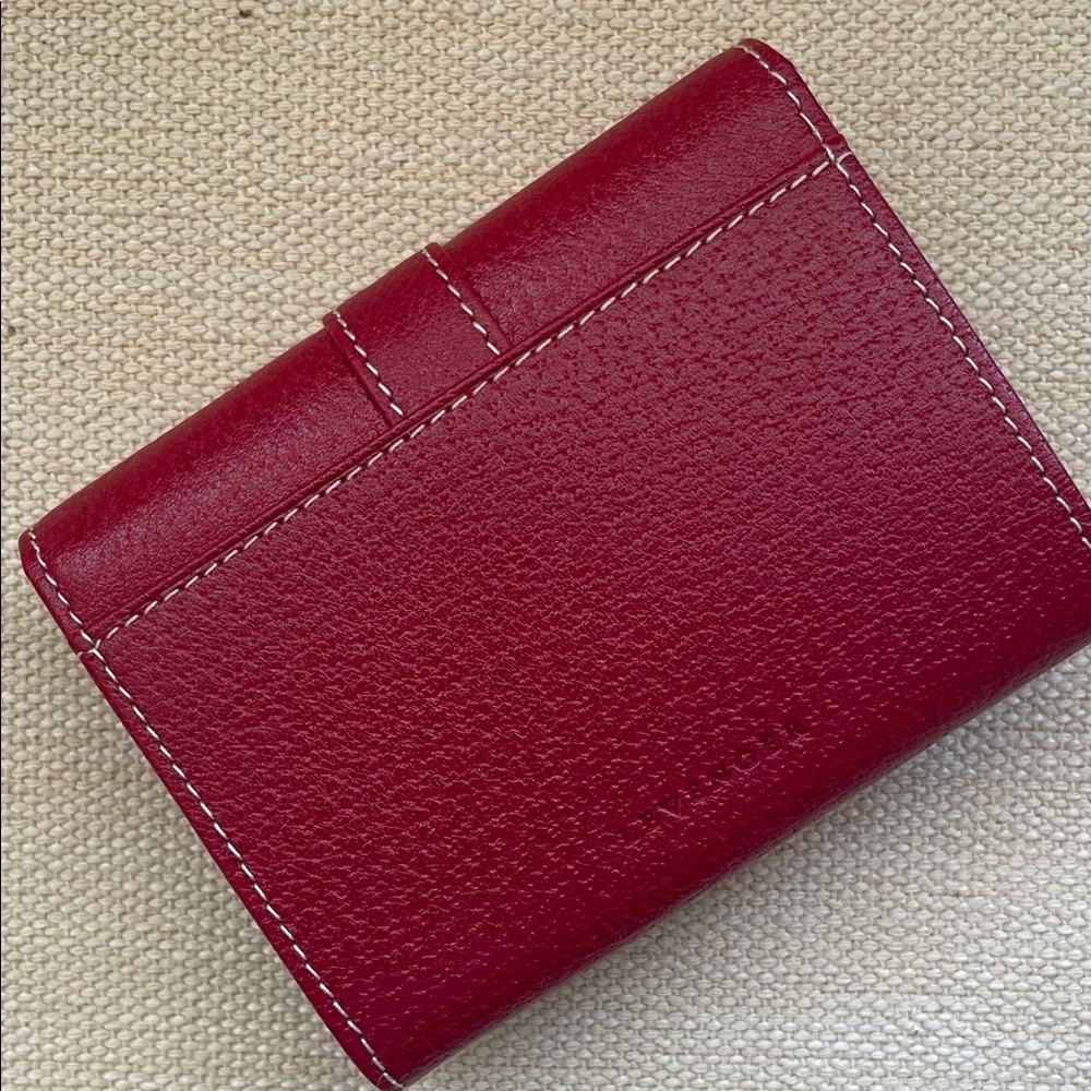 Red Leather Wallet - Picture 2 of 3